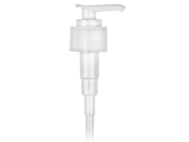 24/410 Finish, White, Pumps, Lotion, Smooth, Lock Down Head, 2cc, 6 5/8" DT