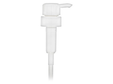 33/400 Finish, White, Pumps, Lotion, Smooth, Lock Down, 4cc, 4 3/4" DT