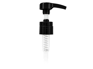 28/410 Finish, Black, Pumps, Lotion, Smooth, Lock Down, 4cc, 8 7/8" DT