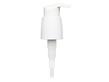 24/410 Finish, White, Pumps, Lotion, Smooth, Lock Up, 5 5/16" DT