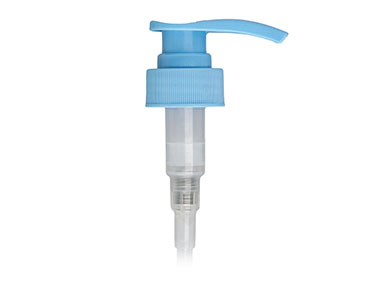 33/410 Finish, Light Blue, Pumps, Lotion, Fine Ribbed, Lock Down, 3.5cc, 9 3/4" Dt