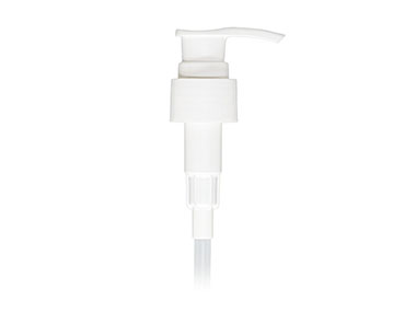 24/410 Finish, White, Pumps, Lotion, Smooth, Lock Down, 1.2cc, 6 1/4" Dt