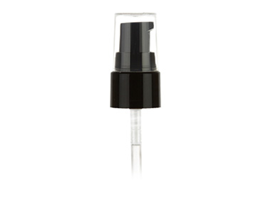 20/410 Finish, Black, Pumps, Treatment, Smooth, Clear Hood, 130mcl, 5 1/4" DT