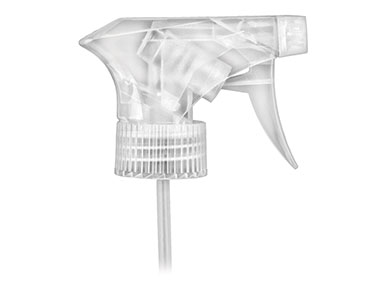 28mm Finish, Natural, Sprayers, Trigger, On/Off, 7" DT