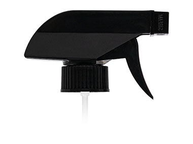 28/400 Finish, Black, Sprayers, Trigger, Spray/Stream/Off, 9 7/8" DT