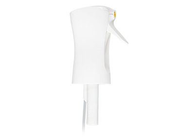 30mm Finish, White, Sprayers, Trigger, Flairosol, Foamer Nozzle, 7 3/4" DT