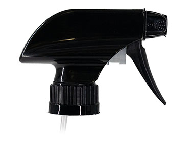 28mm Ratchet Finish, Black, Sprayers, Trigger, Spray/Stream/Off, 8 7/8" DT