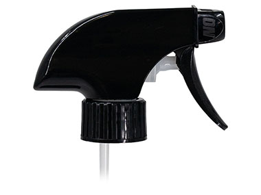 28mm Ratchet Finish, Black, Sprayers, Trigger, On/Off, 8 5/16" DT