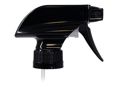 28mm Ratchet Finish, Black, Sprayers, Trigger, Spray/Stream/Off, 8 7/8" DT