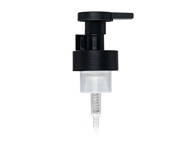43mm Finish, Black, Pumps, Foamer, Ship Clip, 4 5/8" Dt