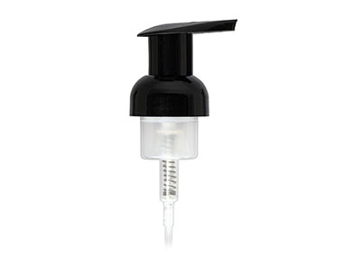 40mm Finish, Black, Pumps, Foamer, Lock Up, 5 3/16" Dt