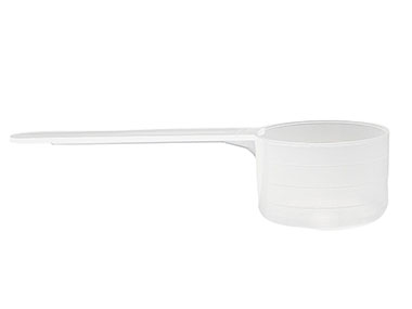 29.6 cc, Natural, Measuring Scoops, PP, Round, With Handle