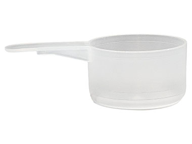 39 cc, Natural, Measuring Scoops, PP, Round, With Handle