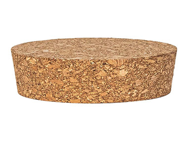N/A, Brown, Corks, 3" Dia Top X 2 3/4" Dia Btm X 13/16" Tall