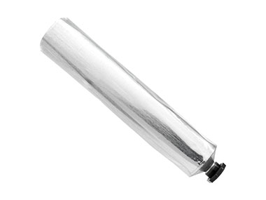 75 mL, Silver/Gray, Sets, Tubes/Caps, Aluminum, Collapsible