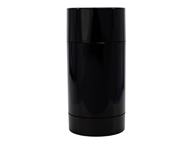 2.7 oz., 45mm Finish, Black, Sets, Bottles/Bases, Cylinder Round Deodorant
