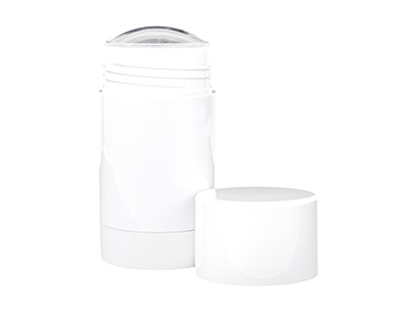 2.5 oz., 40mm Finish, White, Sets, Bottles/Bases, Other, Cylinder Round Deodorant