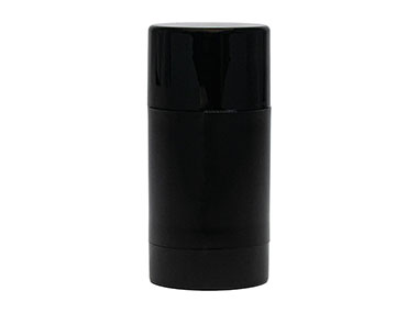 2.5 oz., 45mm Finish, Black, Sets, Bottles/Bases, Cylinder Round Deodorant Style