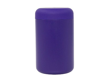 28 oz., 89/400 Finish, Purple, Set, Jars/Caps, Single Wall Round, Round Base; Caps