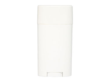 2.5 oz., White, Sets, Bottles/Overcaps, Other, Deodorant Style Oval