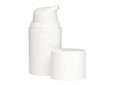 15 mL, 32mm Finish, White, Sets, Bottles/Pumps, Other, Airless Cylinder Round