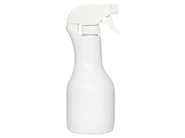 16 oz., 28/400 Finish, White, Sets, Bottles/Sprayers, HDPE, Trigger Round